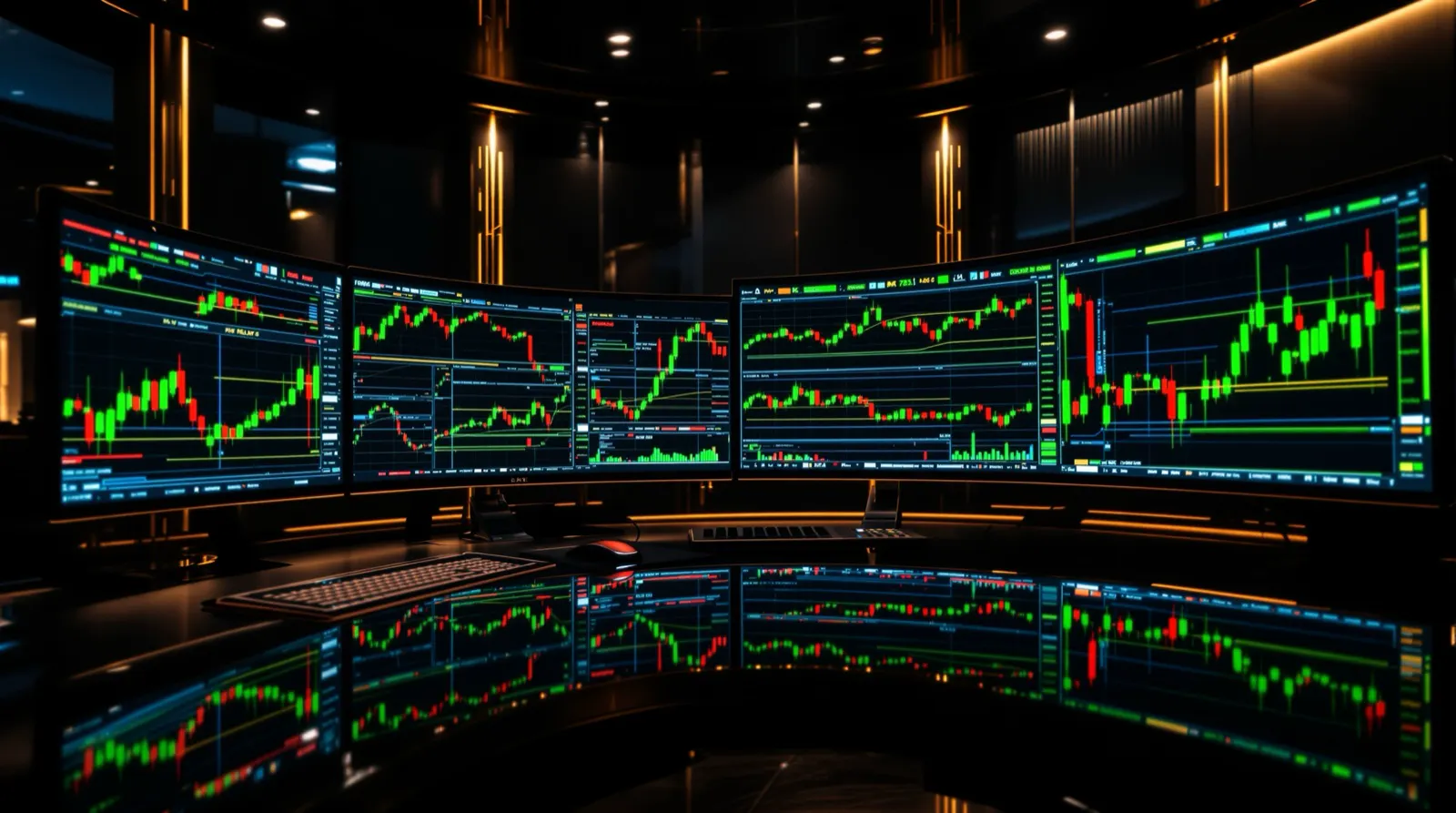 Premium trading workspace